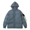 Diseñadores Chaqueta de piedras 2024 Invierno Nuevo Metal Nylon Down Jacket Chaqueta cálida Chaqueta funcional al aire libre Puffer Chaqueta de isla para hombres y mujeres Ropa exterior Ropa de algodón