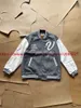 Mäns jackor Vandythepink Woolen King Flower Patchwork Handduk Baseball Jersey Coat Jacket Kvinnor Män Tunga tygkläder T231215