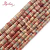 Outros 2x4 3x6 3x8mm Heishi ShouShan Stone Beads Loose Natural Spacer para DIY Mulheres Jóias Fazendo Colar Pulseira 15 3044