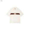 Luxo bebê camisetas meninos de verão tees algodão criança tops polo tamanho 100-160 logotipo impressão menina manga curta crianças designer roupas dec05