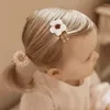 Haarschmuck, koreanische einfache Strickklammer, Kopfbedeckung, Mädchen, Blumen-Haarnadeln, Haarklammern, Kinderspangen, Kopfschmuck, Ornamente