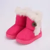 Boots Children Boutique Leather Boots For Girls Simple Classic Fashion Kids Knee-High Boots Multi-Color Boys Long Winter Shoes 231214