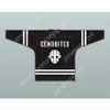 Personnalisé PINHEAD 1 CENOBITES NOIR HOCKEY JERSEY HELLRAISER SÉRIE NOUVEAU Top Cousu S-M-L-XL-XXL-3XL-4XL-5XL-6XL