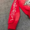 Men's Hoodies Sweatshirts Hellstar Red Hoodie Guard Pants Set Terry Fabric 1 1 High Street Print High Quality Sports Men's And Women's Set T231215