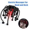 Other Hair Cares KTS Electric Head Massager Octopus 20 Contracts 5 Modes Scalp 2 Long Contract Red Light Therapy Device 231215