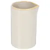 Set di stoviglie Pull Flower Cup Dispenser per sciroppo di caffè Brocca per latte multiuso Latte Creamer in ceramica Lairds Ceramics