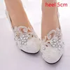 Robe chaussures cristal blanc mariage mariée femme talons hauts femme 2023 diamant princesse balle fête Zapatos Tacon Mujer