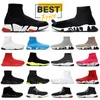 Designers Casual Shoes Platform Sneaker Men Women Tripler Paris Socks Boots Black White Blue Light Ruby Brand Luxury Sock Shoes Speeds2.0 1.0 Trainers Sneakers