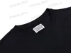 Herrtröjor tröjor 2023SS Black Wacko Maria Sweatshirts Män kvinnor Bästa kvalitetsbrev tryckt mönster tröja hoodie T231215