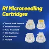 Punte della testa dell'ago di ricambio Cartucce micro aghi non isolate frazionate Microneedling RF Spedizione veloce usa e getta