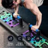 Bancos para abdominais Contando PushUp Rack Board Training Sport Workout Aptidão Academia Equipamento Push Stand para ABS Exercício de construção de músculos abdominais 231214