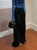 女性用パンツS L 6xl for lide drowstringハイウエストルーズ韓国スタイルファッションワイドスポーティーパンタローデューマイジャーデイリー231214