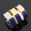 Klassisk armbandsdesigner av hög kvalitet Judely Women Luxury Armband Designer Bangle rostfritt stålarmband smycken för män och kvinnor storlek 18mm 18k guld pläterad.