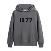 High Street Fog Double Line Essentials Hoodie Men's Eighth Season Digital Plush Coat