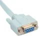 محولات الكمبيوتر المحمول الجديدة شحنات شحنات وحدة التحكم USB RJ45 CAT5 Ethernet إلى RS232 DB9 COM PORT Serial Female Routers Cable Cable Cable Blue