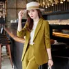 Women's professional suit jacket autumn and winter high-end fashionable temperament work suit set