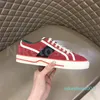 Luxury Designers Shoes Bright Colors Skate Shoe Italy Green and Red Tennis 1977 Canvas Casual Sneakers