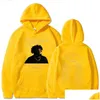 Mens Hoodies Sweatshirts Rod Wave Nostal Hip Hop Music Hoodie Man Woman Harajuku Plover Tops Sweatshirt Fans Gift Drop Delivery Appare DHBZS