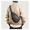 Fashion Man Messenger Bags Plaid Men Tassen Schouder Crossbody Leer Sling Bag voor mannelijke zwarte alleenstaande vrouwen Backpack286Q