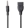 Nuevos adaptadores para ordenador portátil, cargadores, convertidor de reproductor MP3 para coche, conector de Audio auxiliar macho de 3,5mm a USB 2,0, Cable convertidor hembra, adaptador