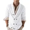 Suéter masculino outono e inverno solto cidade lazer suéter europeu americano cardigan tendências juvenis 231214