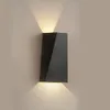 1pc 6W inomhus LED -väggkonce ljusarmatur uppåt vägglampa för sovrum vardagsrum hallen trappa2979