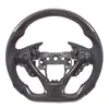 Car Carbon Fiber Steering Wheel Compatible for Honda Acura II Automotive Accessories