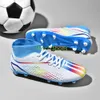 Boots de football Long Nail AG Men des femmes FG FG Soccer Chaussures pour enfants Chaussures d'entraînement haut de gamme pour la pelouse en plein air