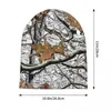 Berets Jagd Camouflage Schnee Motorhaube Hut Winter Straße Skullies Mützen Hüte Echter Baum Für Männer Frauen Stricken Sommer Multifunktions Kappe