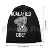 Береты Koalafied шеф-повара, забавный повар, кулинар, коала, любитель кухни, супервайзер, подарок, шапочки, пуловер, удобная кепка