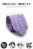Bow Ties For Men Jacquard 8 CM Men's Tie Profession Work Business Casual Necktie Gravata With Gift Box