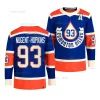 CUSTOM Oilers 2023 Heritage Classic Jersey Эдмонтон 97 Коннор МакДэвид 29 Леон Драйзайтль Джейден Граббе Райан МакЛеод Лейн Педерсон Зак Хайман E