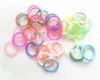 Pacifier Holders Clips Chenkai 100pcs A Free Silicone Baby Mam Adapter O Rings for NUK Dummy Clip Holder Chain DIY Toy Accessories 231215