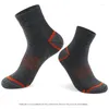 Men's Socks Professional Sports For Men Mid-Calf Outdoor Hiking Athletic Anti-Odor Moisture-Wicking Basketball Spring