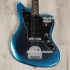 Chitarra elettrica professionale II Jazzmaster Dark Night, manico con finitura Sain, tastiera in palissandro, pickup a bobina singola con intarsio a punti