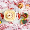 Clay Dough Modeling Children s Play House Colorful Mud Cake Toy Sound And Light Hamburger Plasticine Mold Ultra Suit Gifts For Girls 231215