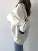 Женские свитера, белые вязаные женские осенне-зимние пуловеры, женские корейские модные трикотажные топы с длинными рукавами, элегантный свободный джемпер с v-образным вырезом