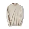 Mens Sweaters Sweater Katı Lake Düz Yaka Yasalı İnce Fit Moda iç çamaşırı boyutu m ila 4xl giyim 231214