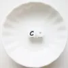 Clip porta ciuccio 100 pezzi lettera inglese perline alfabeto in silicone cubo da 10 mm massaggiagengive nome fai da te sui gioielli per la dentizione del bambino giocattoli infermieristici 231215