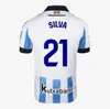 23 24 Real Sociedad Fußballtrikot-Set TIERNEY OYARZABAL Trikot BARRENE 2024 X PRIETO GOROSABEL PORTU TAKE Maillots CARLOS FDEZ CHO RS Camisetas De Fußballtrikot für Kinder