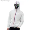 Others Apparel Men Women Glasses Sun Protection Jacket Hooded Windbreaker Outdoor Sport Couple Skin Clothing Zipper Cardigan Sunsn CoatL231215