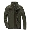 Vestes pour hommes Armée Militaire Veste Hommes Plus Taille M-6XL Coton Col Montant Automne Hiver Bomber Jaqueta Masculina