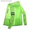 Inne odzież wiatroodporna kurtka rowerowa Ochrona przeciwsłoneczna mężczyźni kobiety Kurtki jazdy wodoodporne ubrania turystyczne sportowe kurtki górskie 231215