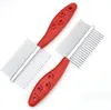Pet Hair Shedding Comb Stainless Steel Flea Comb for Cat Dog Pet Comfort Flea Hair Grooming Comb Dog Cat Fur Removal Brush Tool