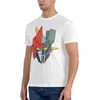 T-shirts pour hommes Mazinger Z Hommes Voltes V Vintage T-shirt À Manches Courtes Col Rond T-Shirts Coton Imprimé Hauts