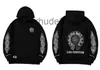 Designer Mens Sweats à capuche d'hiver Sweat à capuche Ch Veste à manches longues Manteau en vrac Sweat à capuche Hommes Femme Hip Hop Hearts Flower1