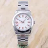 Erkek ve Kadınlar Otomatik Mekanik Saat Sapphire Cam 41mm Paslanmaz Çelik Pembe Kadran Katı Kıymet Külp Montre De Süper Aydınlık Su geçirmez Spor Saati