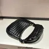 Сумка через плечо Botte Venetas Женские кожаные сумки Gemelli Bs Плетеная сумка из натуральной кожи для женщин в 2024 году Новый показ мод в Instagram Модная двойная сумка Niche Handh HBFE