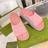 Designer-Plateau-Sandy-Slipper, Luxus-Sandale, Damen-Slides, Plateau-Keil, Regenbogen-Sommer-Hausschuhe, Damen, Marken, Gummi, Damen-Slide-Sandale, Größe 35–42