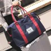 Resväska canvas duffelhelg bärbar resa stor kapacitet bagage förpackning kuber bagage arrangör1268d